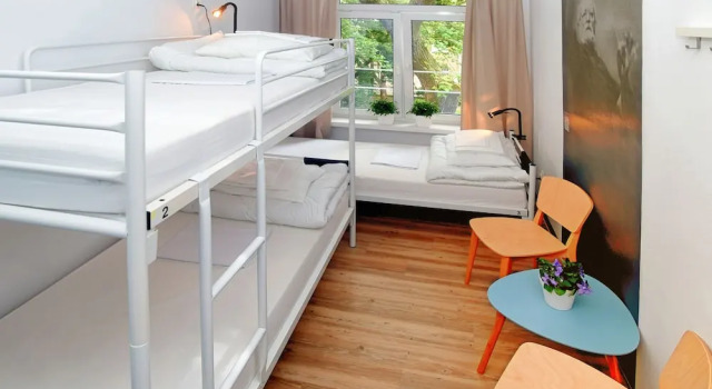 Кровать в общем номере Warsaw Hostel Centrum Private Rooms & Dorms