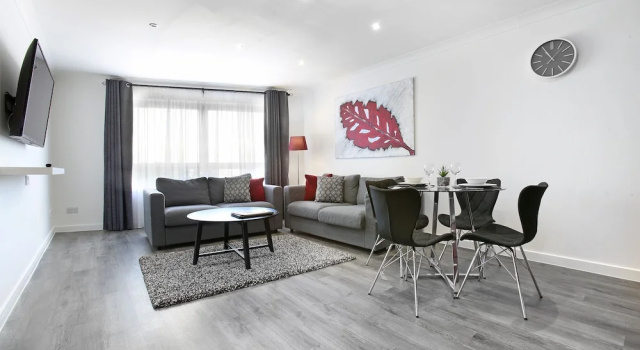 Апартаменты Deluxe с 2 комнатами с видом на город Vkm Apartments