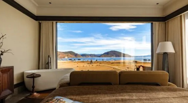Люкс с 2 комнатами с красивым видом из окна Shangri-La Yanwai · Boundless Wild | THE HORIZON