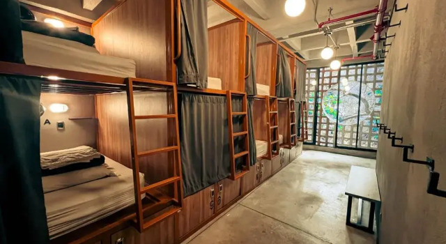 Кровать в общем номере Viajero Medellín Hostel