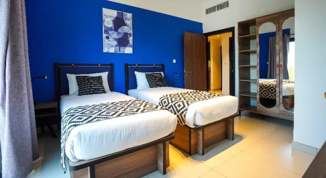 Двухместный номер в апартаментах Standard с балконом You&co Dubai Apart Hotel 