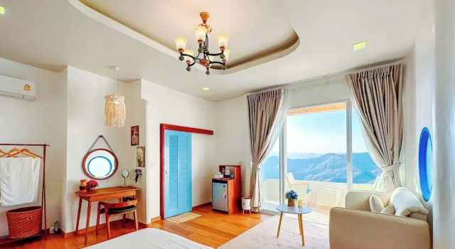 Двухместный номер Standard с балконом и с видом на горы Nontawa Villa Doichang