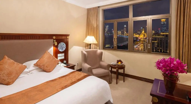 Двухместный номер Executive с видом на реку Отель Broadway Mansions Shanghai