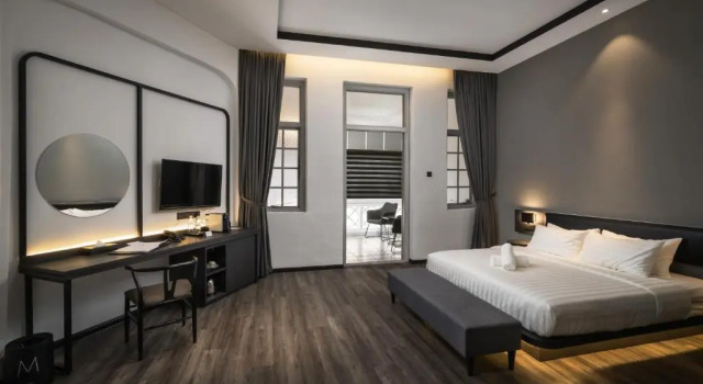 Двухместный номер Deluxe с балконом Modern Hotel Georgetown