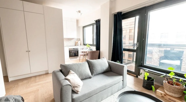 Студия 2ndhomes High-quality Studio w Balcony