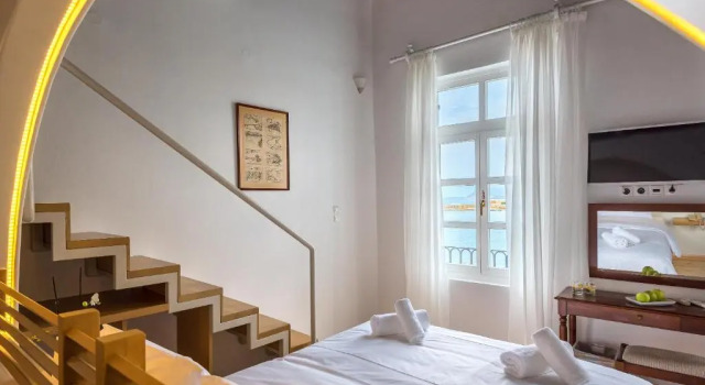 Трёхместный номер Standard с видом на море Hotel Amphora