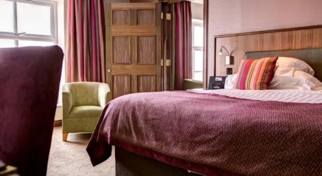 Двухместный номер Deluxe с видом на море Ballygally Castle