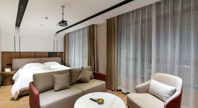 Двухместный люкс Xiangshan Hotel (Binzhou Gongliu Street)