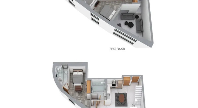Апартаменты с 3 комнатами Sanctum Belsize Road