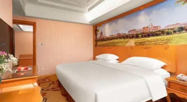 Люкс Deluxe с красивым видом из окна Vienna International Hotel Guizhou Wengan Qilong Binfen Moer City