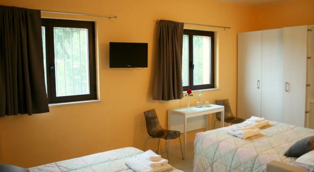 Семейный номер Standard с видом на сад Agriturismo Argaland
