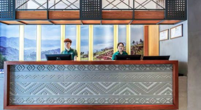 TRUE GO Hotel (Beijing Chaoyang High-Speed Rail Station Chaoyang Joy City Store ), Book Hotel Hoteller i Beijing Province med parkering, Parkering
