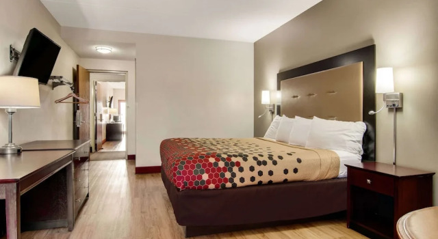 Двухместный номер Standard с частичным видом Econo Lodge Cadillac by Choice