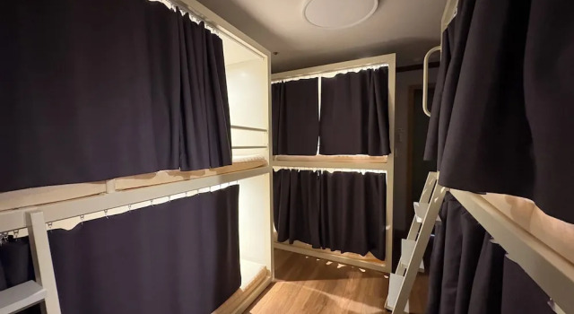 Кровать в общем номере (женский номер) с видом на город K wave Guesthouse Only Female in Hongdae 2