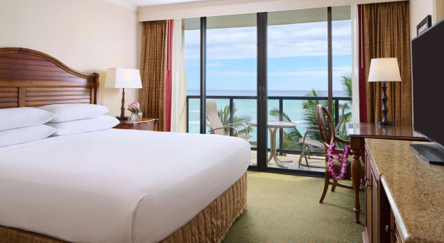 Двухместный номер oceanfront OUTRIGGER Waikiki Beach Resort