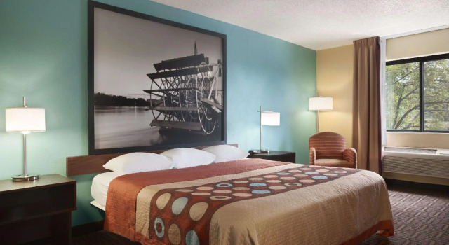 Двухместный номер Standard Super 8 by Wyndham Peoria