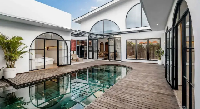 Вилла Casa Copper by Alfred in Bali - Tropical Luxury 3BR Pool Villa in the Heart Canggu