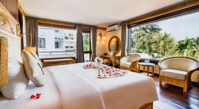 Семейный номер Deluxe Huong Giang Hotel Resort & Spa