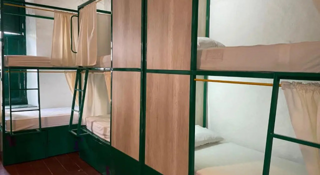Кровать в общем номере Viajero Hostel Cali & Salsa School