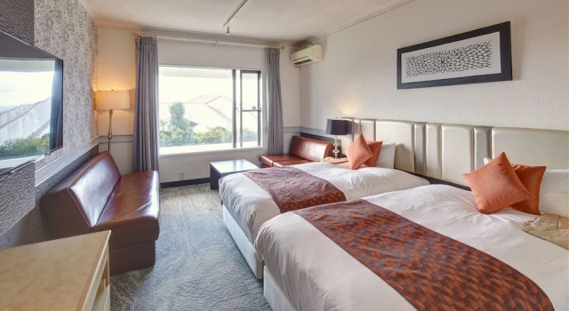 Двухместный номер Standard Royal View Hotel Churaumi - Closest to Churaumi