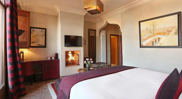 Двухместный номер Deluxe с видом на сад La Maison Arabe Hotel, Spa & Cooking Workshops