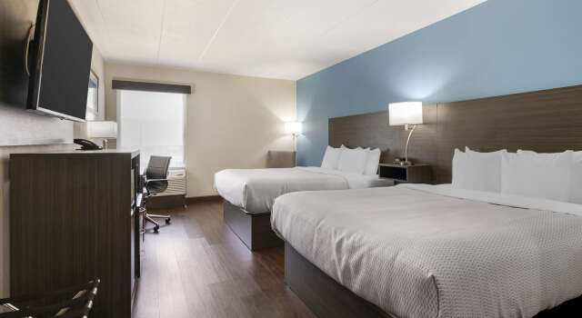 Четырёхместный номер Standard Best Western Plus South Holland Chicago Southland