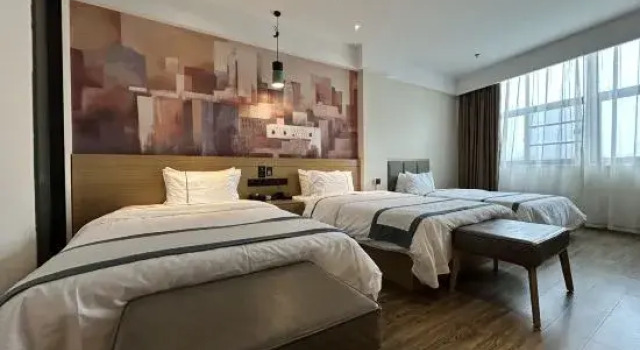 Номер Deluxe GreenTree Alliance Suzhou Zhangjiagang Huachang Road Bus Station Hotel