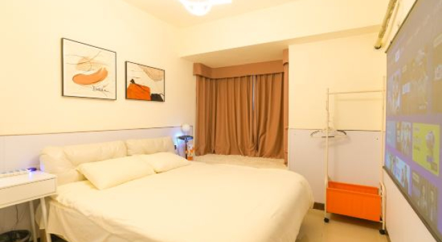 Двухместный люкс Deluxe Dongguan Shiguang Apartment (Guomao Huiyi City)