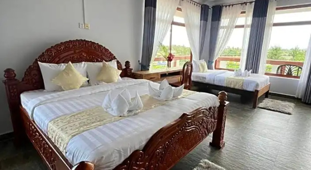 Двухместный номер Superior с видом на сад The Moon Kampot Boutique