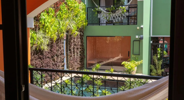 Люкс с видом на бассейн Exótica Boutique Hotel