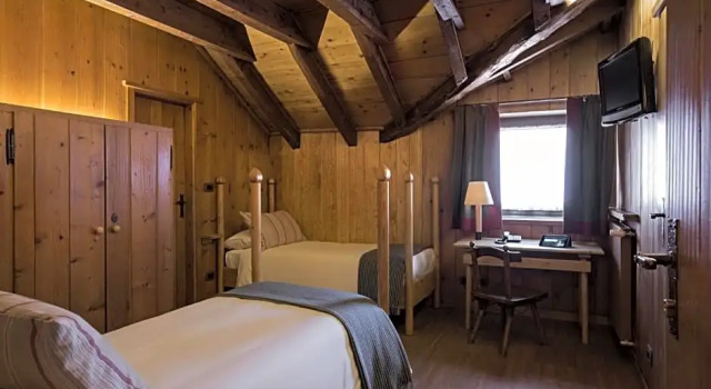 Номер Deluxe Albergo Ristorante Bucaneve