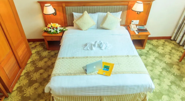 Номер Superior с видом на город My Tra Riverside Hotel