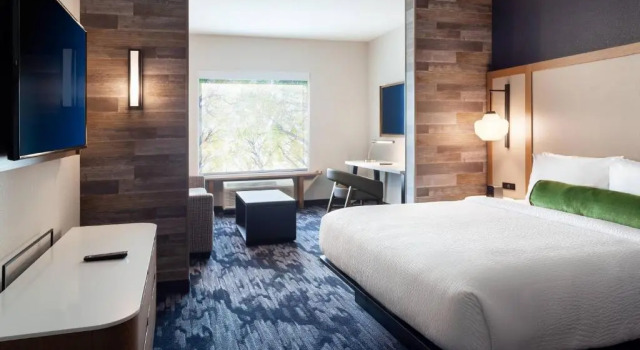 Двухместная студия Fairfield Inn & Suites by Marriott Wellington-West Palm Beach