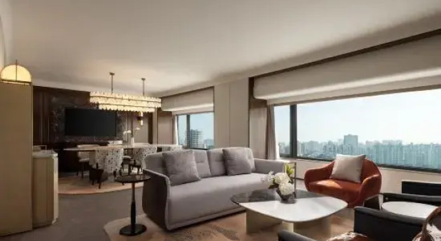 Люкс Premier 上海昆仑华亭宾馆 The Kunlun Hua Ting Hotel & Towers,Shanghai