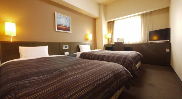 Двухместный номер Standard Hotel Route-Inn Higashimuroran Ekimae