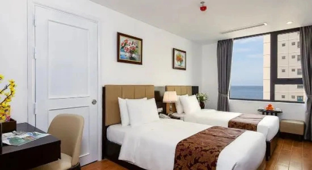 Номер Superior с видом на море Golden Line Hotel Danang