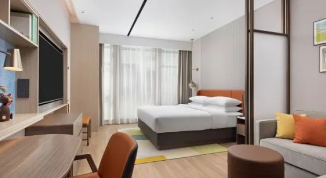 Капсула Deluxe Home2 Suites by Hilton Liaocheng Dongchang