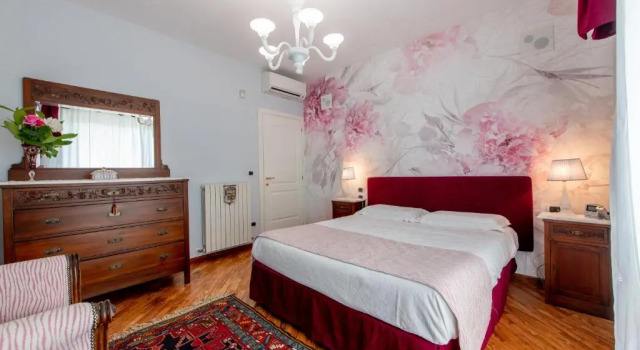 Двухместный номер Deluxe с балконом Villa Tigli Luxury B&B