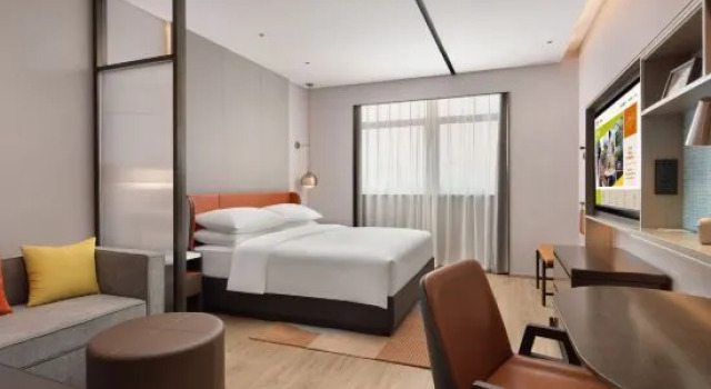 Двухместный люкс Home2 Suites By Hilton Fuzhou Cangshan