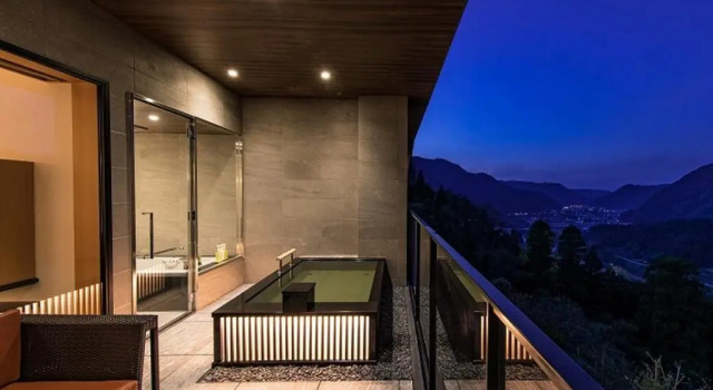 Люкс Okuhita Onsen Umehibiki
