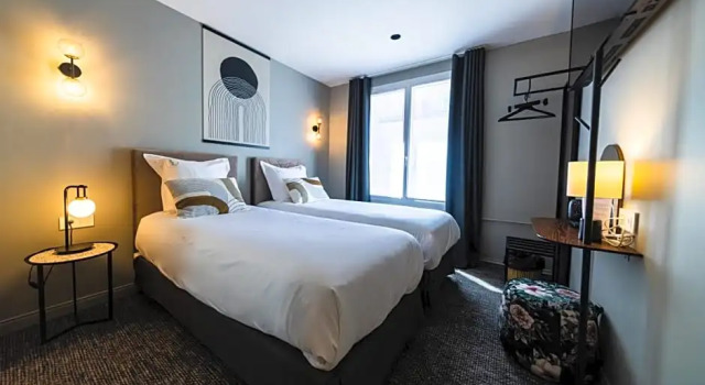 Номер Standard Hôtel Paulette Rouen Centre Cathédrale