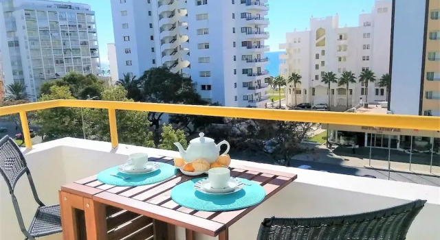 Апартаменты T1 SOL 200m Praia Vista MAR Wi-fi