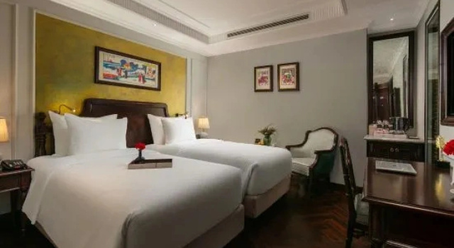 Двухместный номер Colonial Classic no Window La Mejor Indochine Hotel