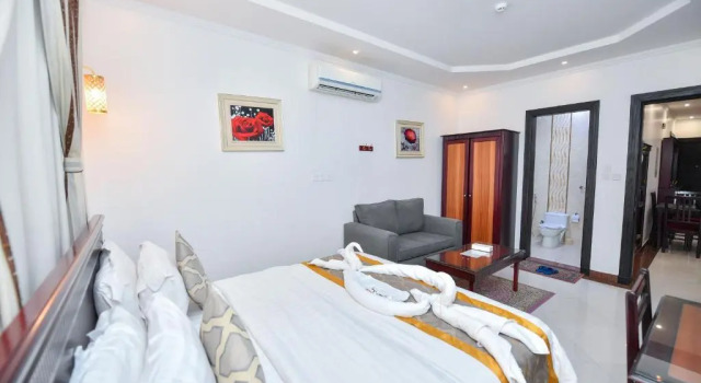 Апартаменты с 2 комнатами Aseel Alsharq Serviced Apartments - اقتصادي