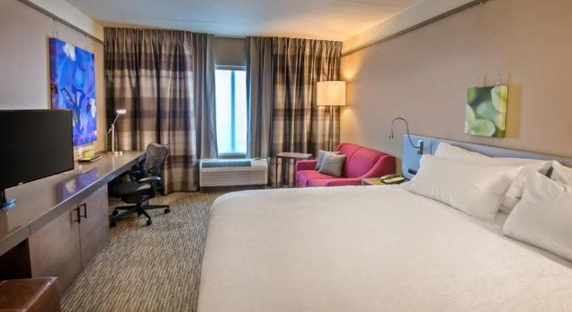 Гостевой номер Premium Hilton Garden Inn Pittsburgh Airport South-Robinson Mall