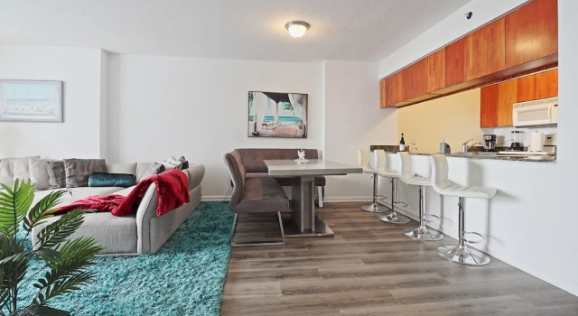 Апартаменты c 1 комнатой OneLuxStay in the Heart of Brickell