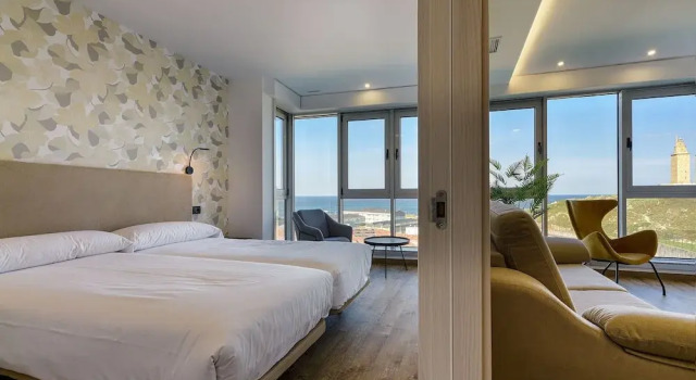 Номер Comfort c 1 комнатой с видом на море TH Apartments by Como en Casa
