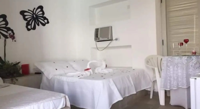 Двухместный семейный номер Standard Pousada Pé na Areia Guarujá