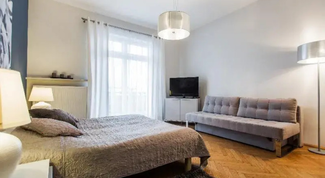 Апартаменты с 2 комнатами с балконом 4Seasons﻿ Apartments Cracow