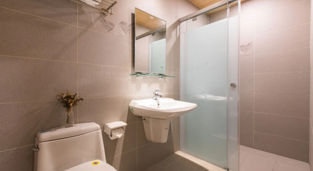 Двухместный номер Deluxe с балконом 杉杉行旅 Araucaria Residence